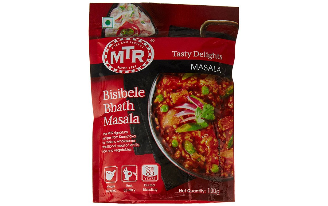 MTR Bisibele Bhath Masala    Pack  100 grams